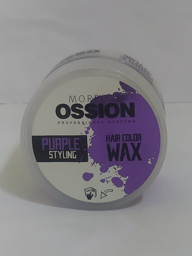 Cera Moldeadora De Colores Ossion - Purple Styling - 100 Ml