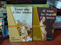 Comprar Lote X2 Libros Schopenhauer Libre Albedrío-amor Gradifco *