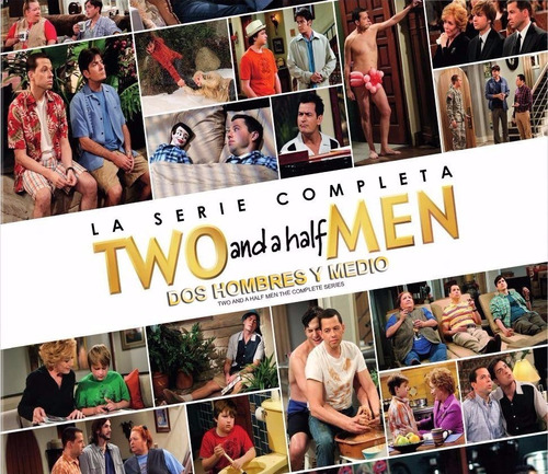 Two And A Half Men Completa En Dvd!!! 12 Temporadas