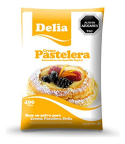 Crema Pastelera Delia Saf Chile 400gr (1uni) Super