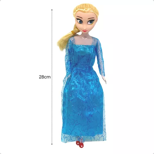 Kit 2 Frozen Boneca Princesa Elsa e Ana Disney