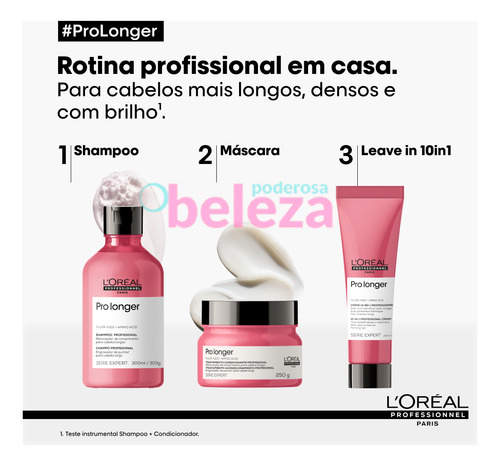 Pro Longer Shampoo De 300ml - L'oreal