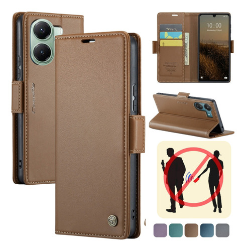 Funda Para Poco X7 Pro 5g Tarjetero Cartera Caseme 23