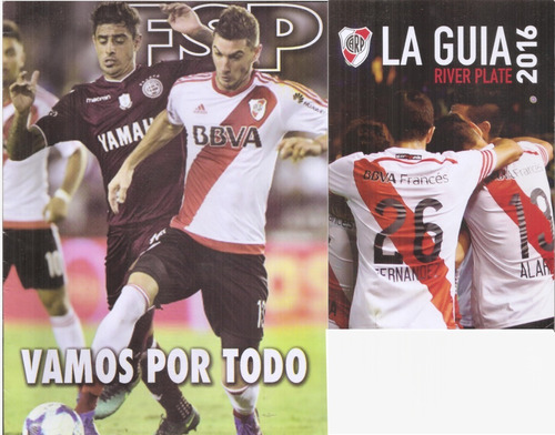  River Plate La Guia 2016 + Fsp N° 237 Estado Nuevo!!