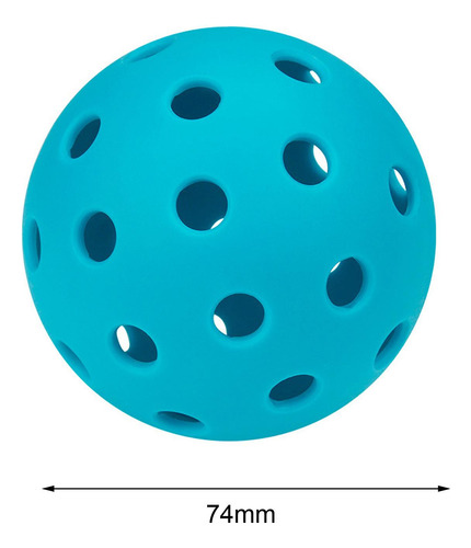 3 X 5 Bolas Luminosas De Pickleball De 74mm 3 Piezas