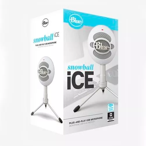 Blue Microphones Snowball ICE Micrófono para Grabación y Transmisión en PC