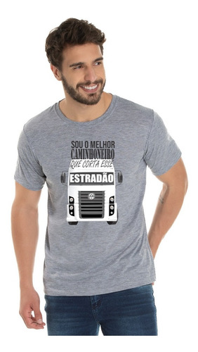 Imagem 2 de 4 de Camiseta Para Caminhoneiro - O Melhor Caminhoneiro
