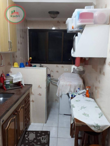 Apartamento Com 1 Dormitório À Venda, 48 M² Por R$ 225.000,00 - Vila Guilhermina - Praia Grande/sp - Ap5376