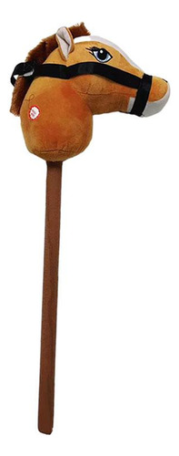 Caballo De Peluche, Palo De Peluche Para Marrón Claro C