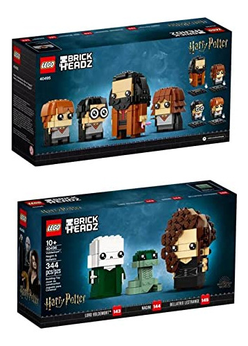 Lego Brickheadz Harry Potter Hermione Ron Weasley Hagrid