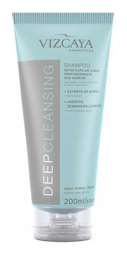 Imagem 1 de 1 de Vizcaya Deep Cleasing Shampoo 200ml