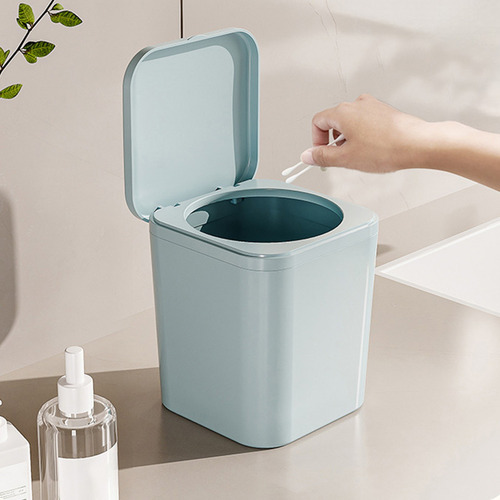 Mini Home Flip Top Storage Box Car Storage Bin Desktop Tray
