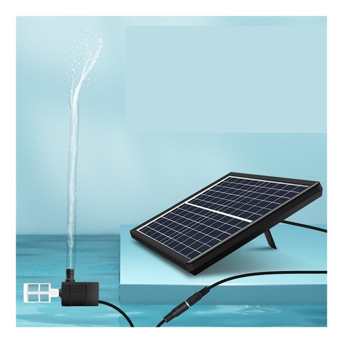 Aquário Bomba De Agua Solar 12v Hidroponia Filtro De Aireaci