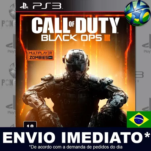 Call of Duty Black Ops 3 Dublado + Brinde Ps3 Psn Midia Digital