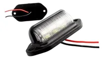 Comprar Par Luz Patente 6 Led Universal Autos Camionetas 12-24v