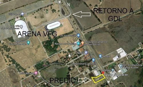 Imagen 13 de 16 de Terreno En Venta Sobre Carretera A Chapala