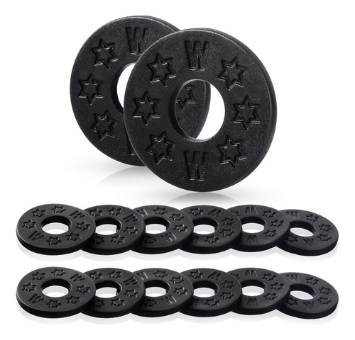 Correa De Guitarra Blulu De 12 Piezas, Candados De Silicona