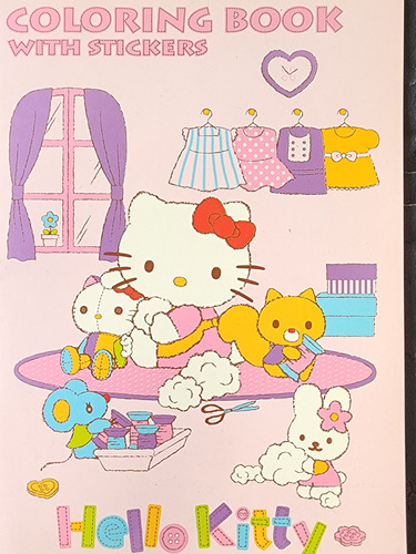 Hello Kitty. Coloring G Book + Stickers