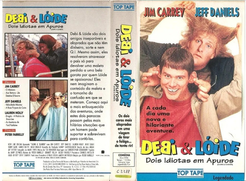 Vhs - Debi E Lóide Dois Idiotas Em Apuros - Jim Carrey (Usado)