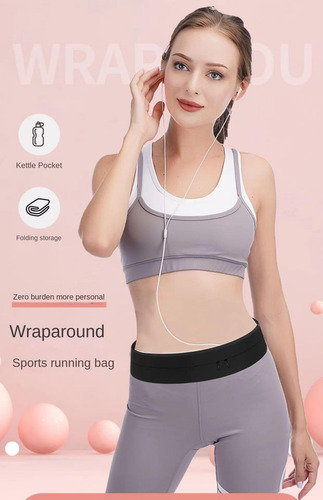 Riñonera Deportiva Para Correr, Caminar, Hacer Ejercicio