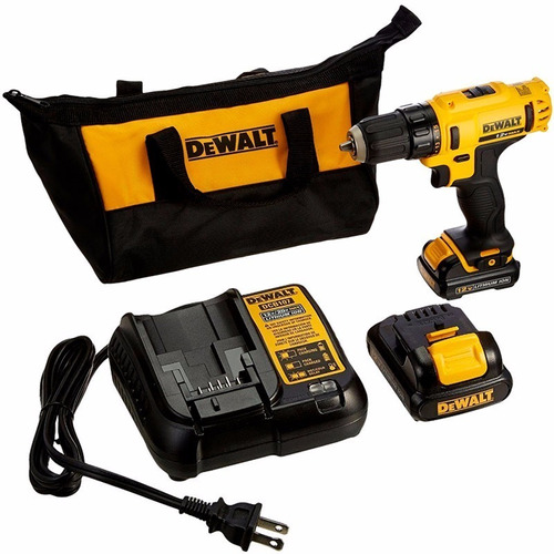 Taladro Atornillador Inalámbrico Dewalt Litio 12v Dcd710s2