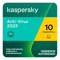 Comprar Kaspersky  Versão Anti-virus 10 Pc 1 Ano Envio Imediato