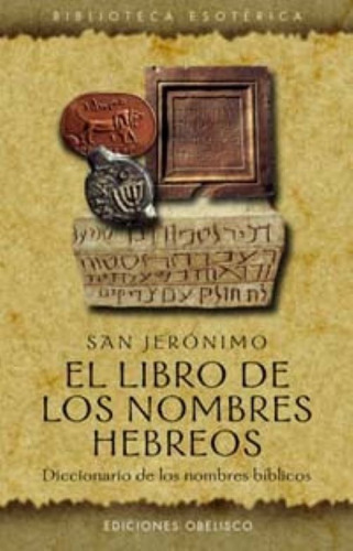 Libro De Los Nombres Hebreos  El