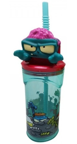 Vaso Niños Infantil Incluye Sorbete Zombie Infection Ultra