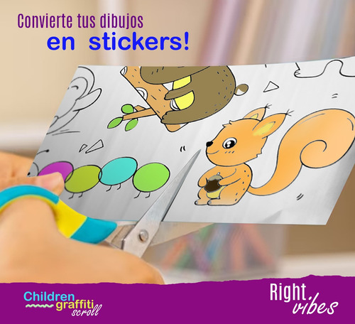 Rollo De Papel Para Colorear Grafitti Para Niños De 3 Metros