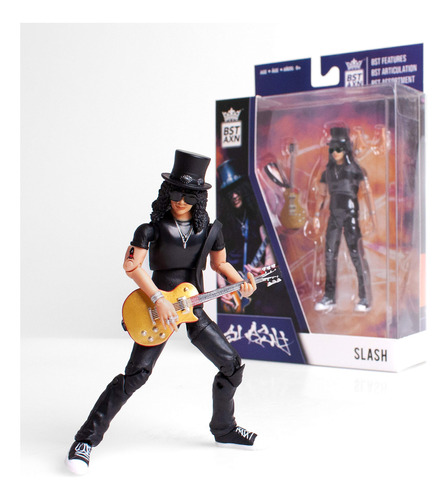 Slash Bst Axn - Figura De Accion De 5 Pulgadas