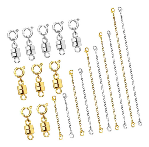 Cierres Y Broches Para Collares Para Mujeres Y Oro Plata