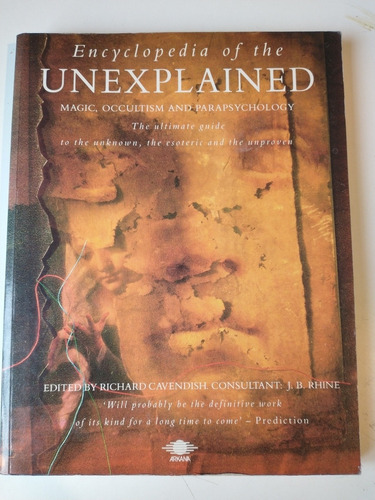Encylopedia Of The Unexplained Richard Cavendish