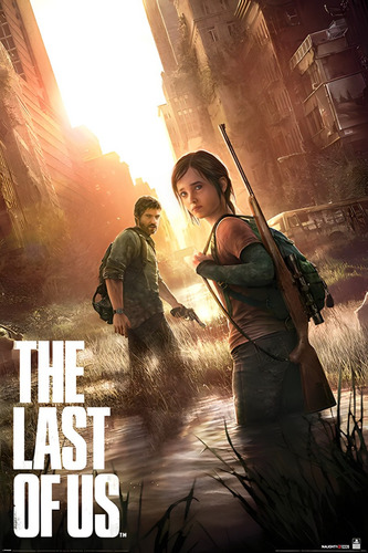 Poster The Last Of Us Autoadhesivo 100x70cm#1664