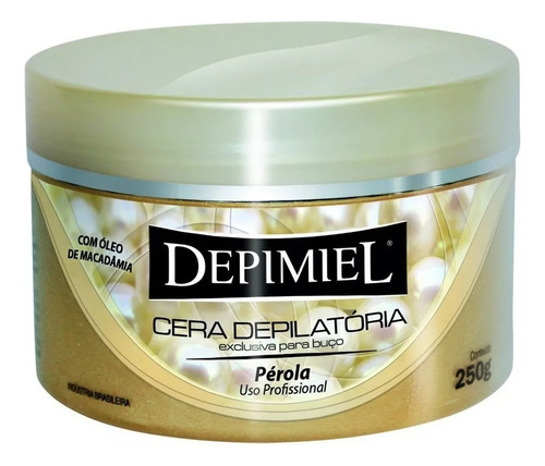Cera Depilatória Depimiel Perolada Para Buço 250g