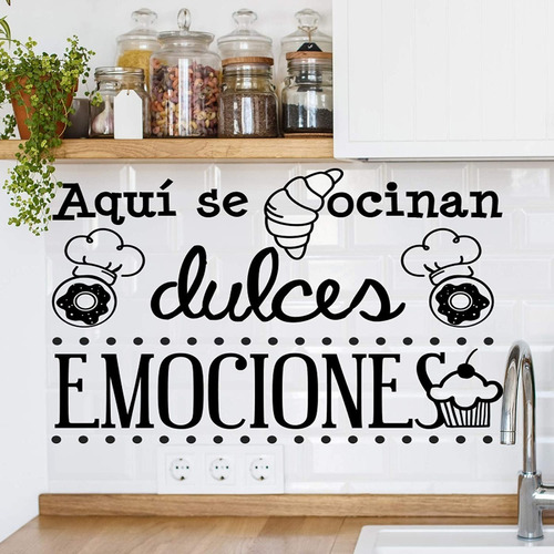 Hermoso Diseño Cocina Vinilo Decorativo 