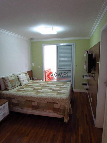 Imagem 15 de 23 de Cobertura Com 3 Dormitórios À Venda, 160 M² Por R$ 1.000.000,00 - Baeta Neves - São Bernardo Do Campo/sp - Co0137