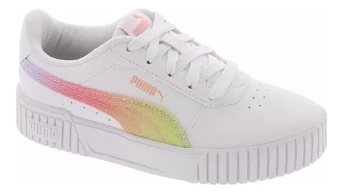 Tenis Puma Carina 2.0 Blanco-rosa , Dama ,38618509