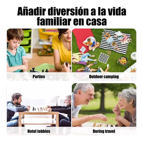 Ajedrez Profesional: Piezas Blancas Y Negras En Cubos .