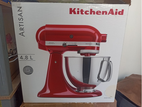 Batidora Kitchenaid Artisan 4.8l + Amasadora Alemana Le Caf