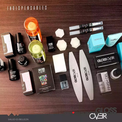 Gel Constructor Creator Para Uñas Gloss Over Con Calcio 15g