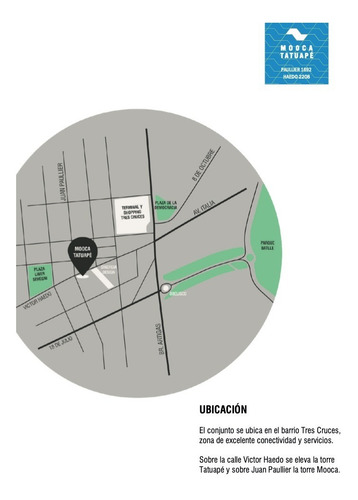 Venta Apartamento 1 Dormitorio Tres Cruces - Edificio Mooca Tatuapé