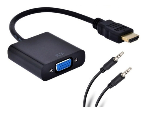 Adaptador Hdmi A Vga Kolke-monitor Pc Notebook Con Audio