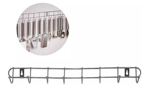 Perchero cromado de pared new arrivals
