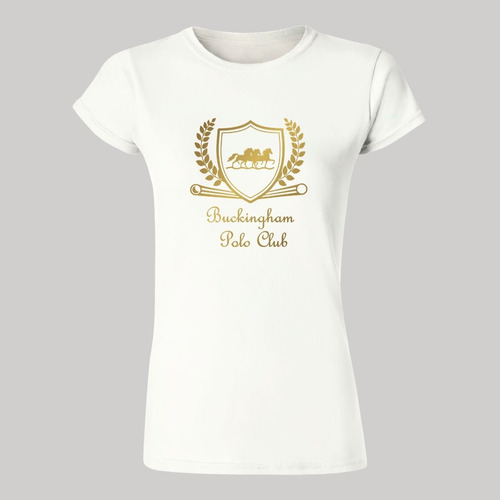 Playera Mujer Buckingham Polo Club Royal