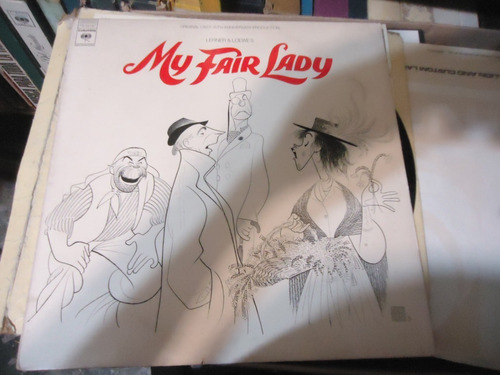 My Fair Lady Lerner Y Loewe's Original Cast Lp