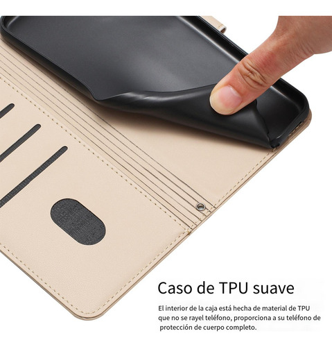 Funda Protectora Tipo Cartera Para Huawei Honor X9b Huawei Magic 6 Lite Con Tarjetero
