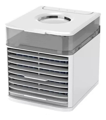 Mini Ar Condicionado Climatizador Umidificador Quarto Sala Cor Preta E Branco 110V/220V