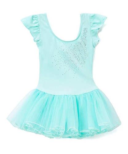 Malla Bailarina Danza Ballet Importada Nena Tutu Mod Mint/r