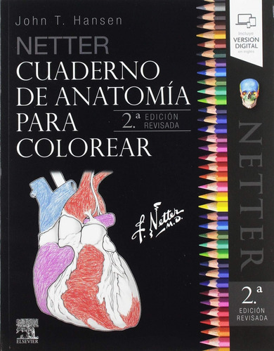 Netter. Cuaderno De Anatomía Para Colorear (2ªedición Revisa