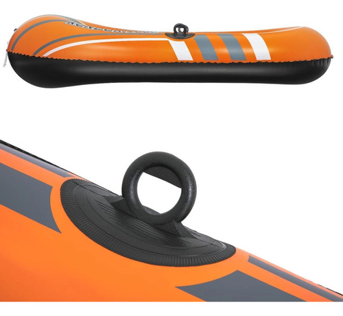 Imagen 5 de 10 de Bote Inflable Bestway 2 Personas + Inflador + Remos